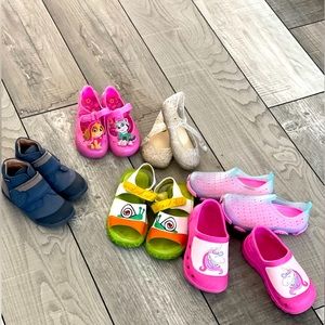 Girls shoes lot sz 9-10 and 11